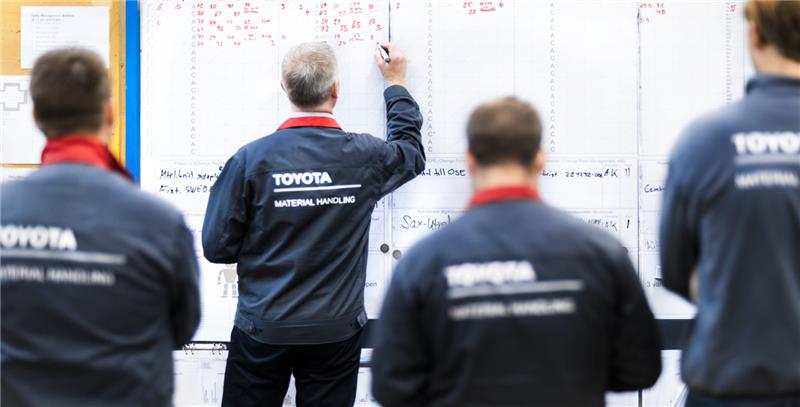 BT Reflex in cold store operating