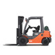 IC counterbalanced truck - Toyota Tonero LPG Forklift 2.5t - Side image