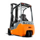 Electric counterbalanced truck - Toyota Traigo 48, 3-wheel 1.6t Compact - Main image 1