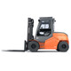 Electric counterbalanced truck - Toyota Traigo 80 8 tonnes - Side image