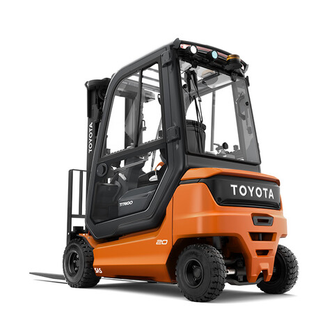 Electric counterbalanced truck - Toyota Traigo48, 4-wheel 2t Compact - Main image