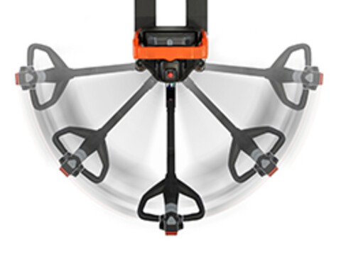 Excellent manouverability in narrow spaces