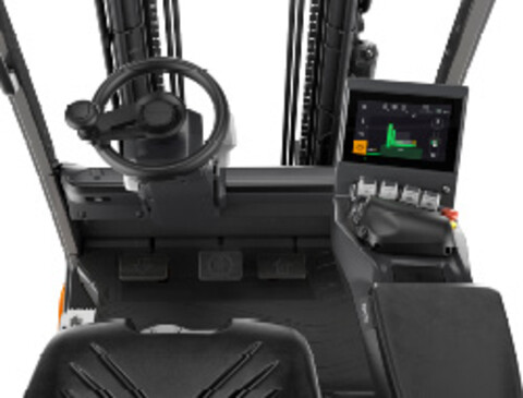 Ergonomic driver compartment