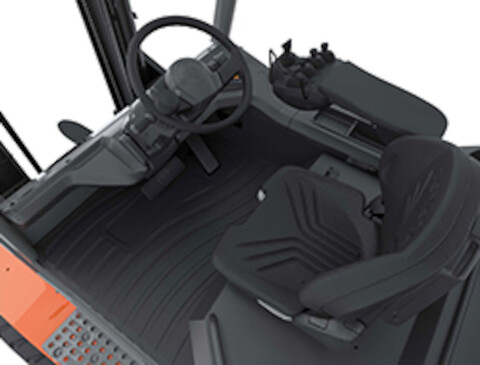 Full floating driver’s compartment