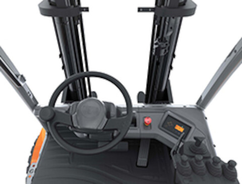 Excellent all-round visibility