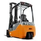 Electric counterbalanced truck - Toyota Traigo 48, 3-wheel 2t - Main image